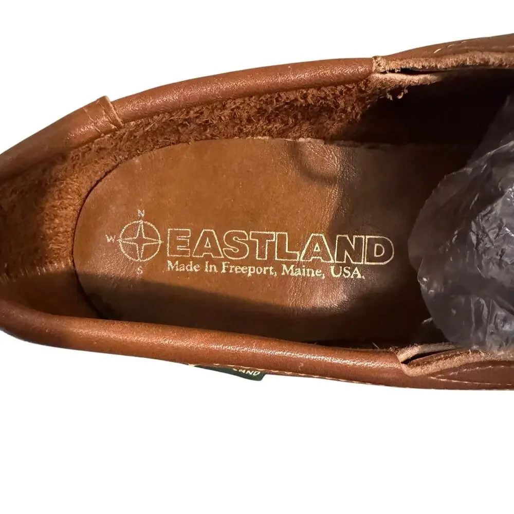 Eastland Made in Freeport Maine USA  Men's 13 D Falmouth Camp Moc Boat Shoes